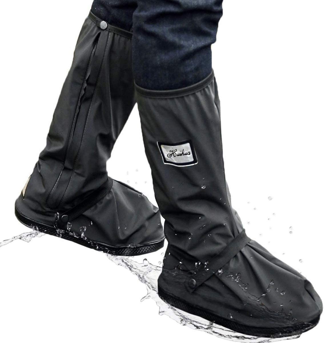 【local Seller】Rain Boot Creative Waterproof Shoe Covers Waterproof Reusable Rain Shoes Covers with Relectors