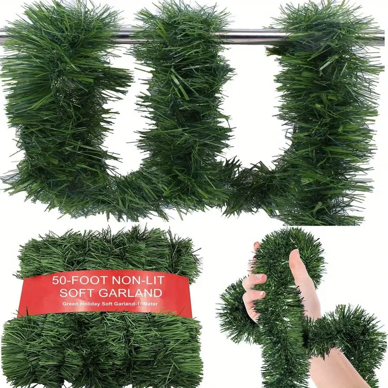 Green Holiday Garland
