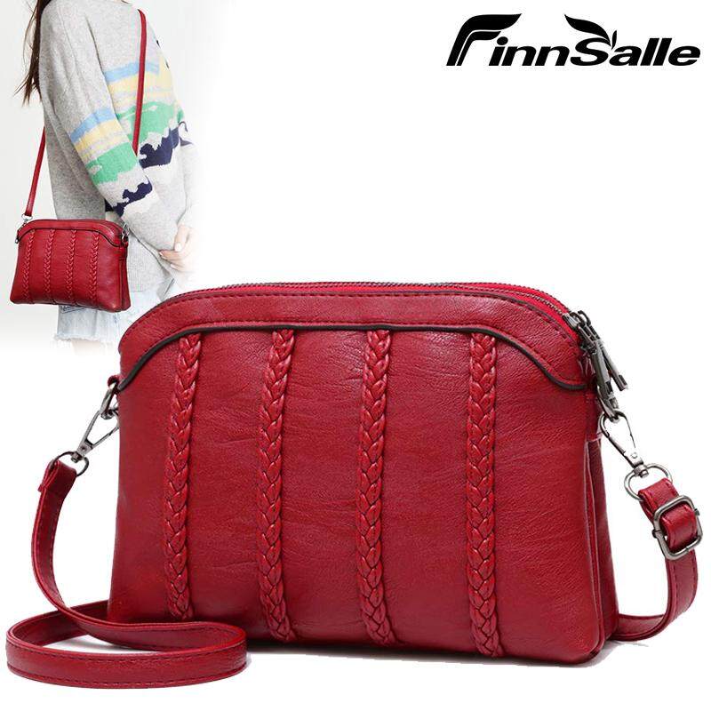 FinnSalle Crossbody Bag for Women Small Leather Phone Purse Wallet Shoulder Bag Trendy Ladies Wristlet Clutch