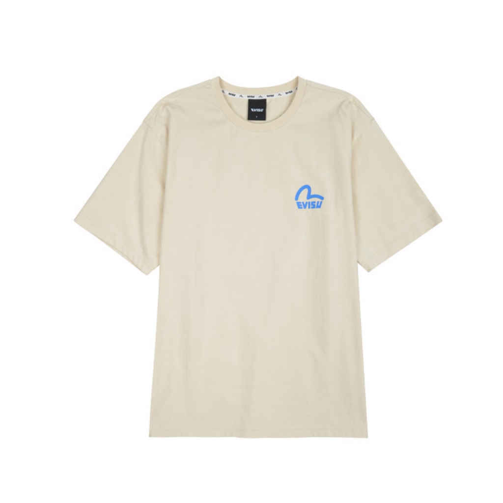 EVISU Backboard Big Hills Loose Fit T shirt
