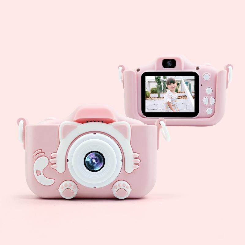 WTTT SHOP X5S Cute Cartoon Children's Camera 20MP Dual Lens HD 1080P Kids Digital Camera Toys Camera Birthday Gift