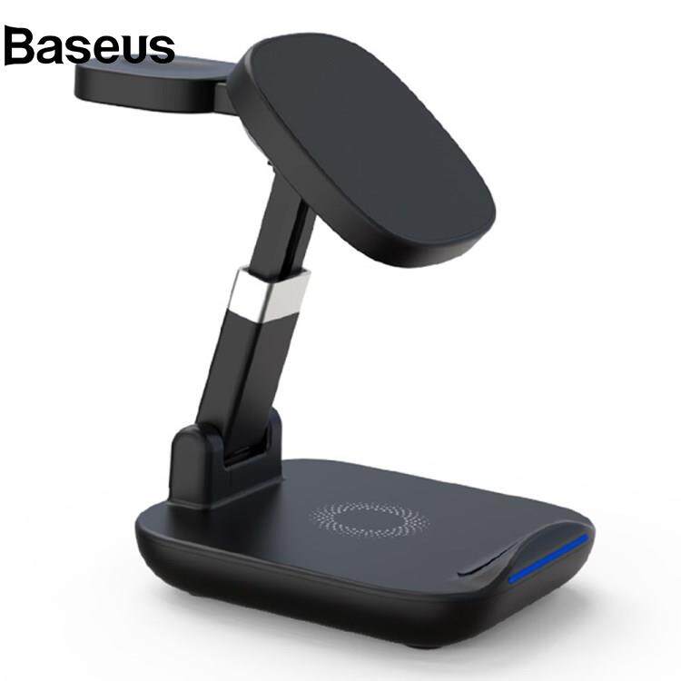 Baseus YF-T9 3-in-1 15W Magnetic Wireless Charger Cellphone Smartwatch Earphone Fast Charging Dock Stand