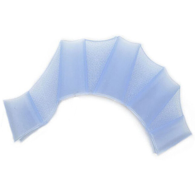 1Pair Unisex Frog Type Silicone Girdles Swimming Hand Fins Flippers Finger Webbed Gloves Paddle Water Sports Gloves