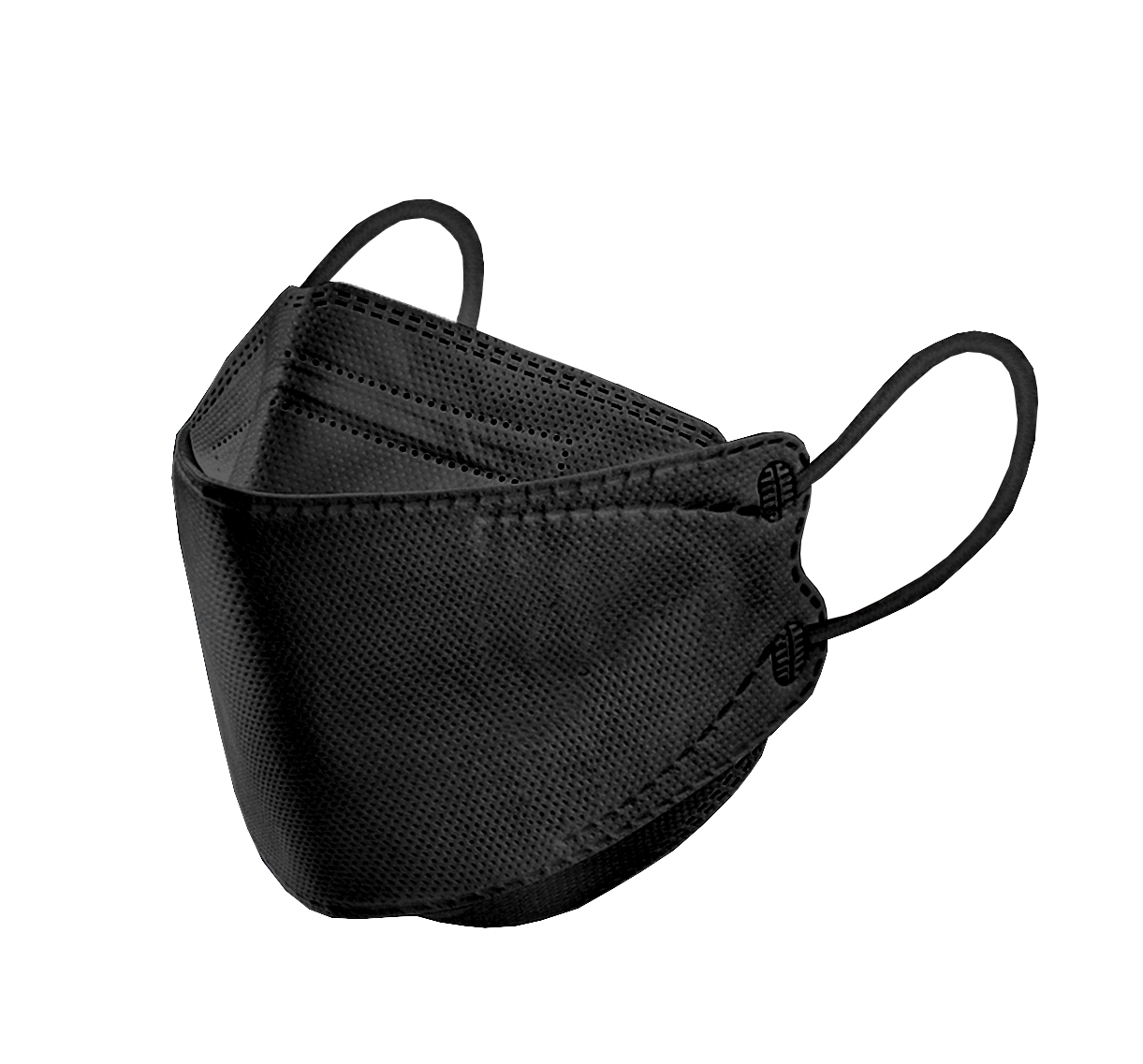 Evetion KF94 Mask 50pcs Korean designed Adult mask with 4 layers of protection Outdoor Disposable Mask 3D design comfortable Breathable White Black Ready Stock