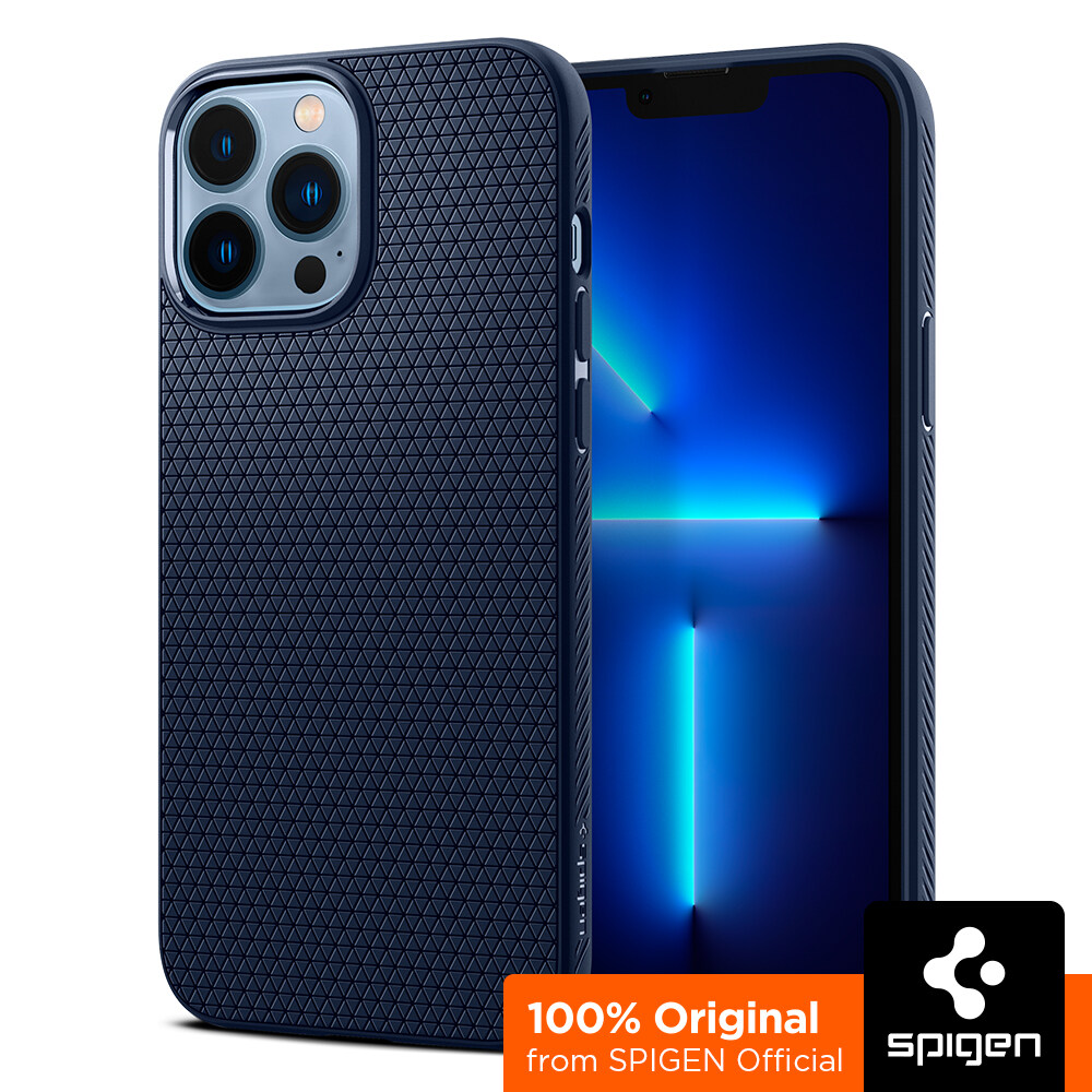 SPIGEN Case for iPhone 13 Pro Max [Liquid Air] Slim Design with Optimal Grip / iPhone 13 Pro Max Case / iPhone 13 Pro Max Casing / iPhone 13 Pro Max Cover
