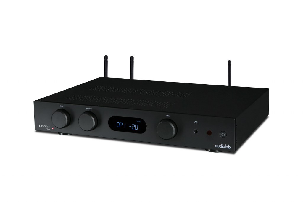 AUDIOLAB 6000A PLAY (BLACK) 3 YEARS WARRANTY, NETWORK STREAMER, AMPLIFIER, DAC, BLUETOOTH, MM PHONO STAGE BUILT-IN