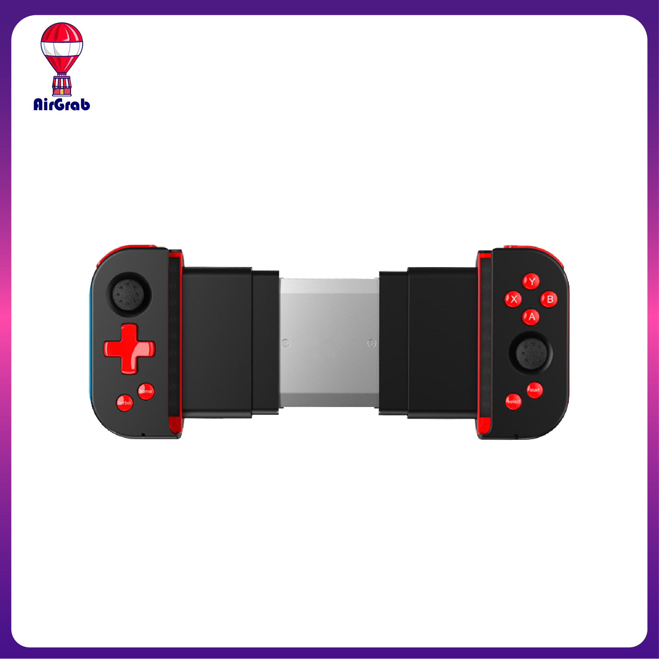 Phone Controller for iPhone iOS and Android Wireless Gaming Joystick Bluetooth Controller Custom Key Mapping, Responsive, Suitable for Genshin, ML, PUBG, CODM [Singapore Seller]