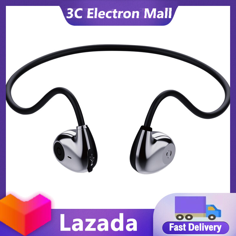 Bluetooth-compatible Headset Wireless Air Conduction Hifi Sound Head-mounted Anti-sweat Sports Headphones