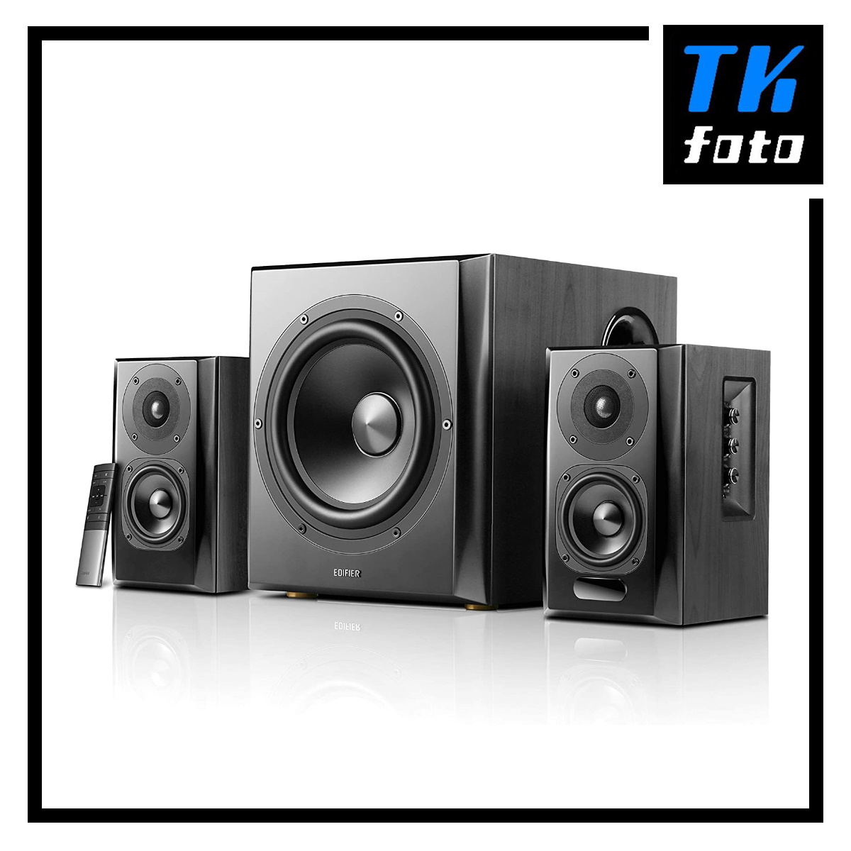 Edifier S351DB Bookshelf Speaker and Subwoofer 2.1 Speaker System
