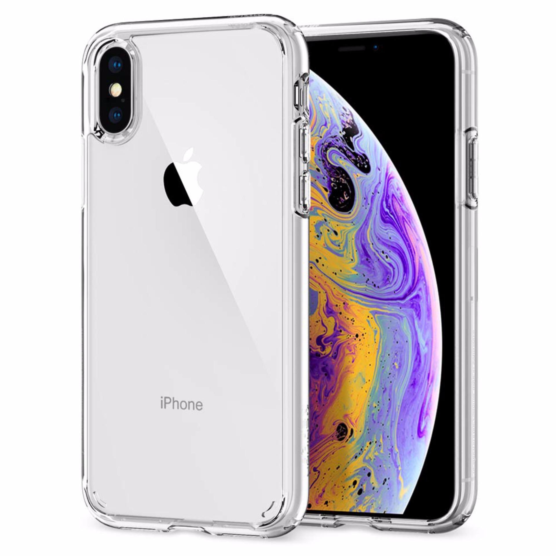 Spigen iPhone XS Case iPhone X Case Ultra Hybrid with Air Cushion Technology and Hybrid Drop Protection Mil-grade Certified Precise Fit Scratch Defense Drop Protection Casing Cover Phone Cover Premium