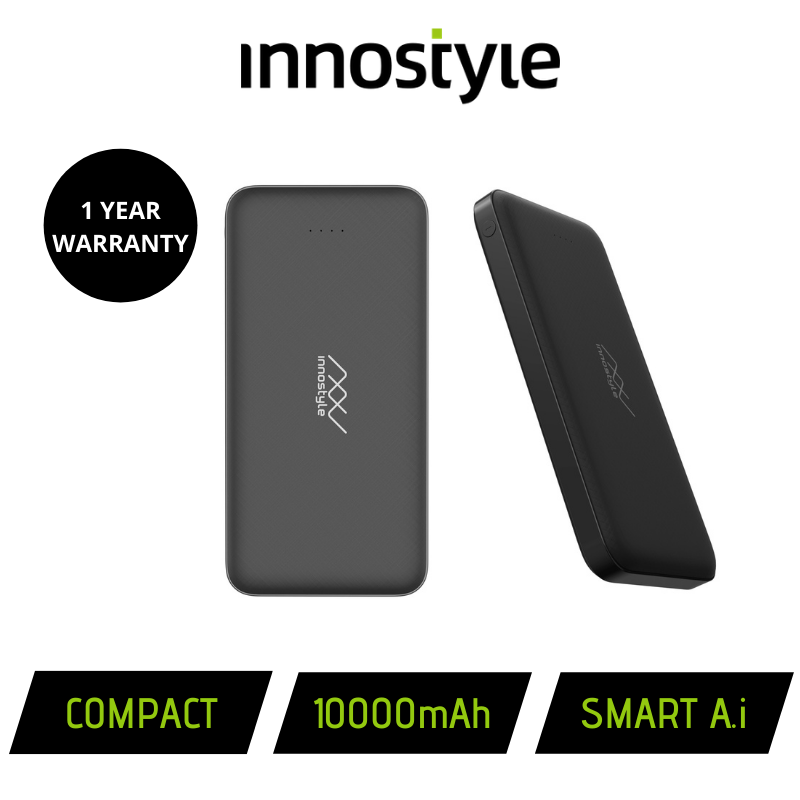 Innostyle PowerGo 10000mAh Powerbank Dual Input