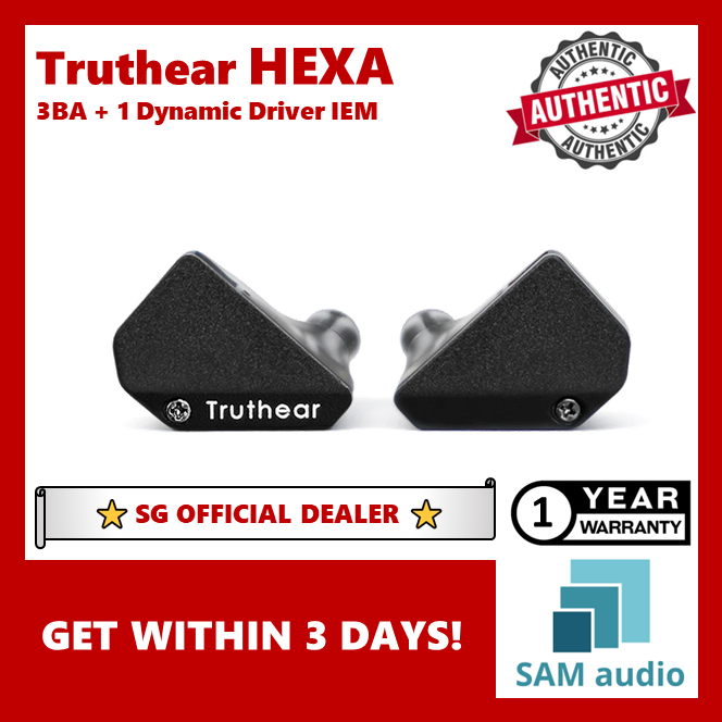 [?SG] TRUTHEAR HEXA 1DD + 3BA IEM