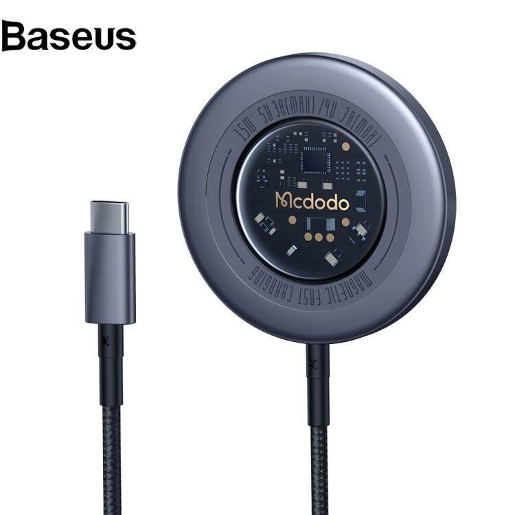 Baseus MCDODO CH-2330 MDD Prism Series 15W Transparent Magnetic Wireless Charger Phone Charging Pad