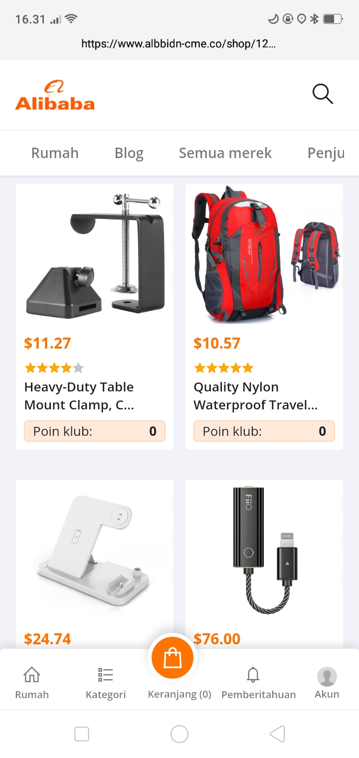 Alibaba shop