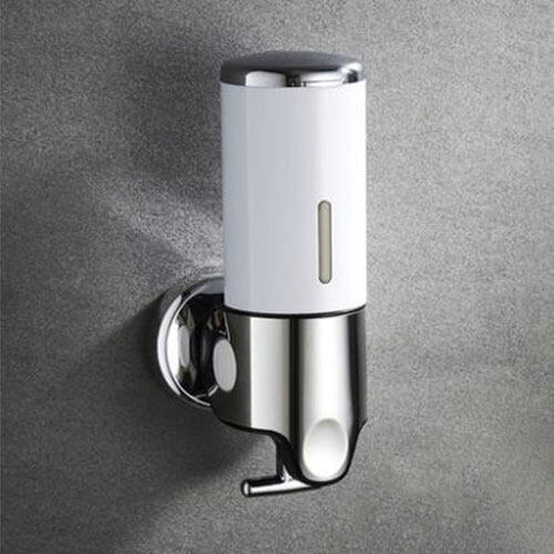 Keyohome 500ml Wall Mounted Soap Dispenser Shower Gel Dispensers Shampoo Container Pump Hotel Bathroom Soap Bottle Kitchen Tools