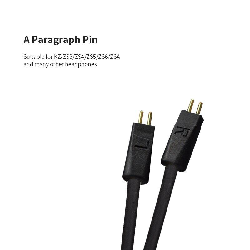 KZ MMCX Bluetooth Cable Bluetooth Module 4.2 Wireless Detchable Earphone Upgrade Cable Support AptX Waterproof for KZ ZS10 ZS5 ZS6 ZS3 ES4 ZSA Headphone Accessories