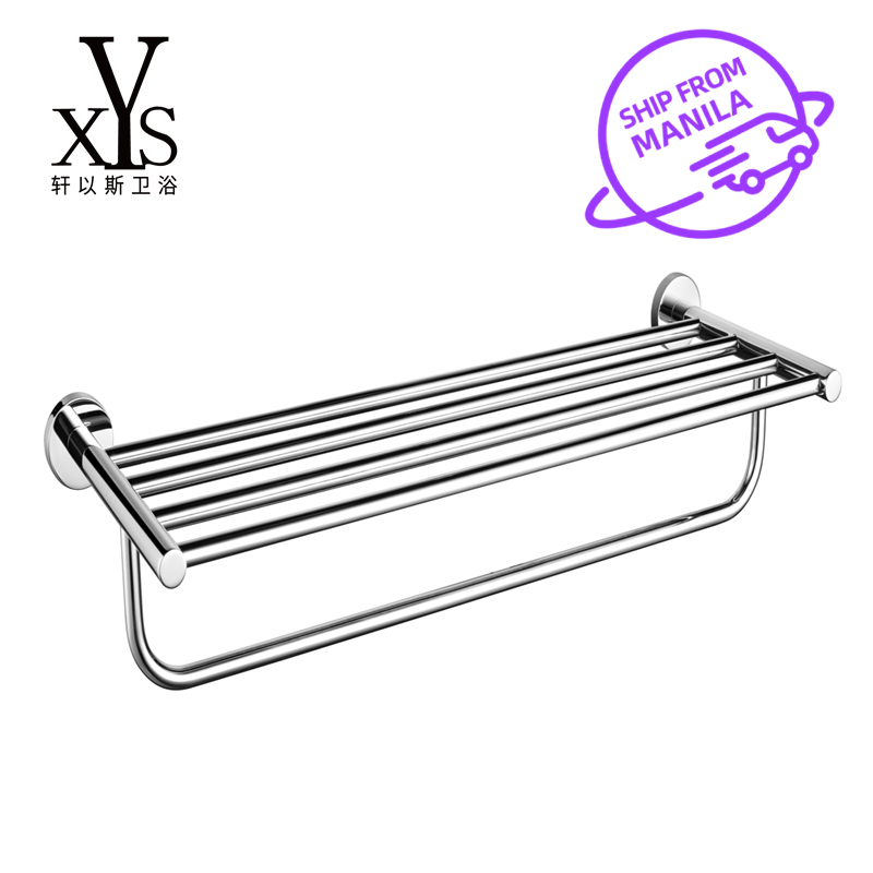 SUS 304 stainless steel towel rack bath towel rack hardware pendant bathroom toilet shelf G22001