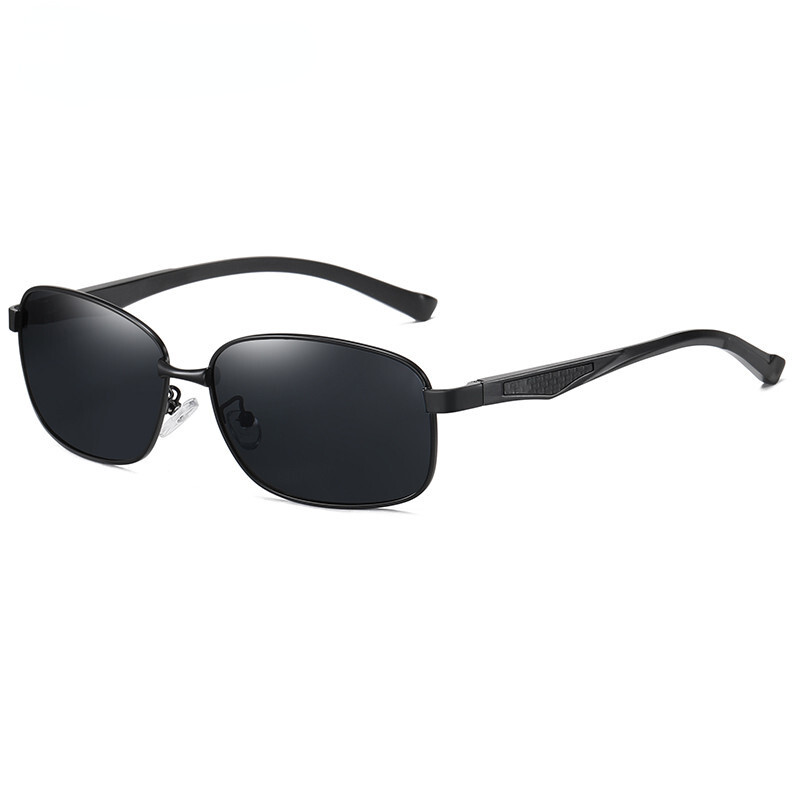 Cabecade 【high quality】 2022 Sunglasses Men's Aluminum Magnesium New Polarized Sunglasses Trend Anti-UV Comfort Spring Leg Driver Driving Sunglasses