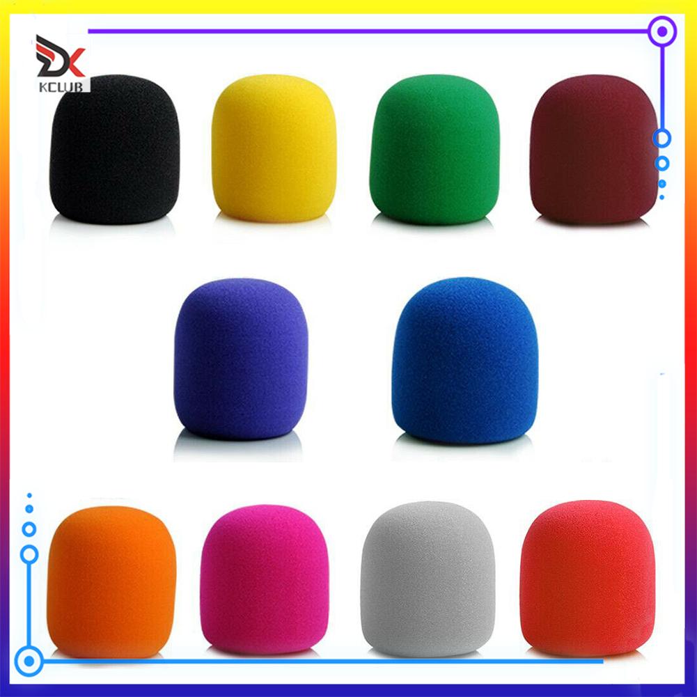 10pcs Microphone Sponge Covers Mic Foam Professional Studio Windscreen Shield