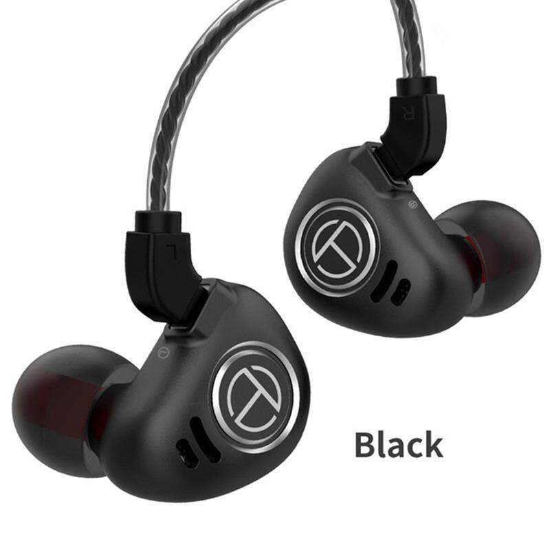 TRN V90 4BA+1DD Metal Headset Hybrid Units HIFI Bass Earbuds In Ear Monitor Earphones Noise Cancelling Earphone V80 ZS10 PRO X6