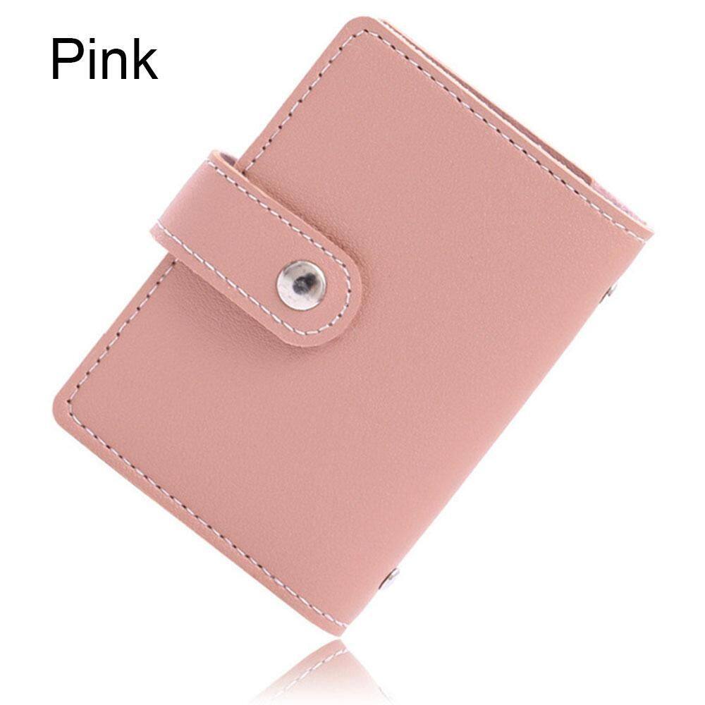 1 pc Credit Card Holder 26 Card Slots RFID Blocking PU Leather Women Credit Card Wallet Fashion Cute Cards Holder Wallet For Cards Cardholder