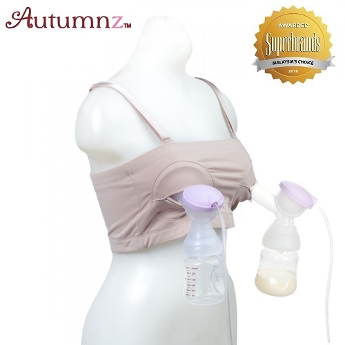 Autumnz One Size Fits All / S,M,L,XL Hands Free Pumping Bra *SUPERBRAND AWARD*