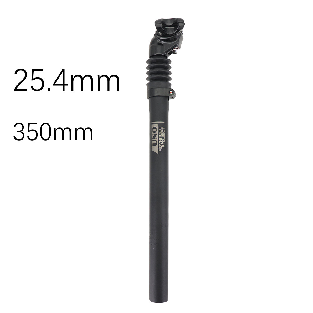 ZOOM Suspension Seatpost 25.4 Shock Absorber Damping Alu MTB Mountain Bike Bicycle Seat Post 25.4 27.2 28.6 30 30.4 30.9 31.6MM 350MM