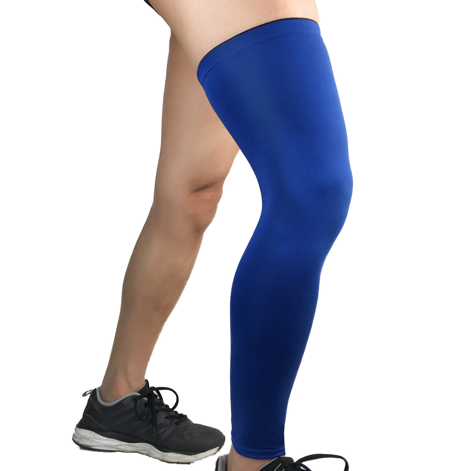 Happybuyner Leg Brace Knee High Compression Sleeve Socks Support Pain Relief Sport Men Women