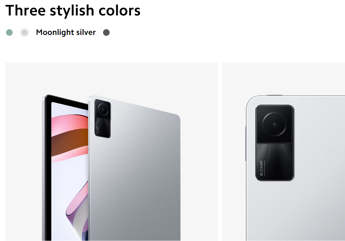 Latest New Global Version Xiaomi Redmi Pad Mi Tablet 2K Resolution 64GB/128GB Storage MediaTek Helio G99 90Hz IPS LCD, 1B colors 10.61" display 8000mAh