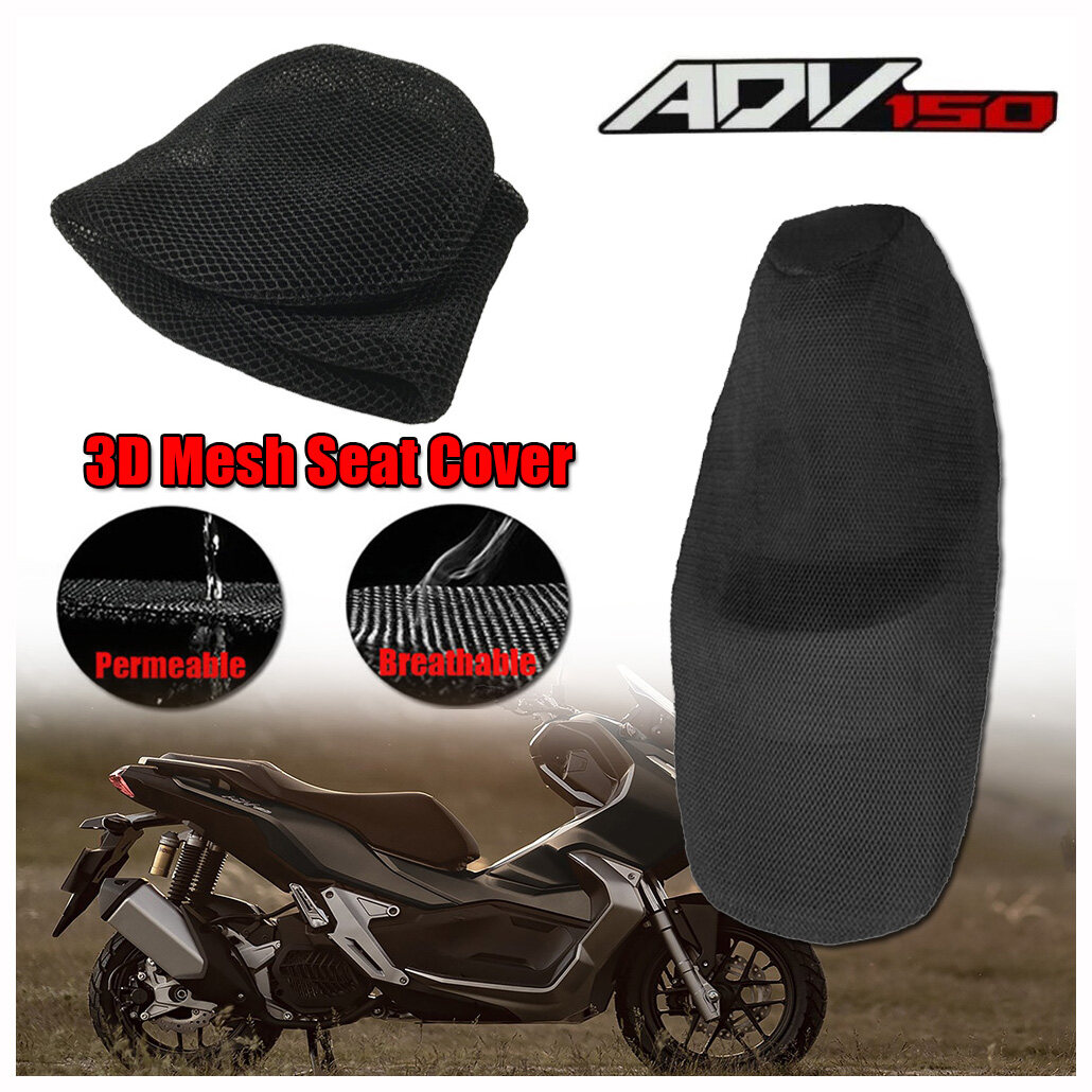 For Honda ADV150 X ADV 150 X-ADV 150 Rear Seat Cowl Cover Waterproof Insulation Net 3D Mesh Net Protector Motorcycle Accessories