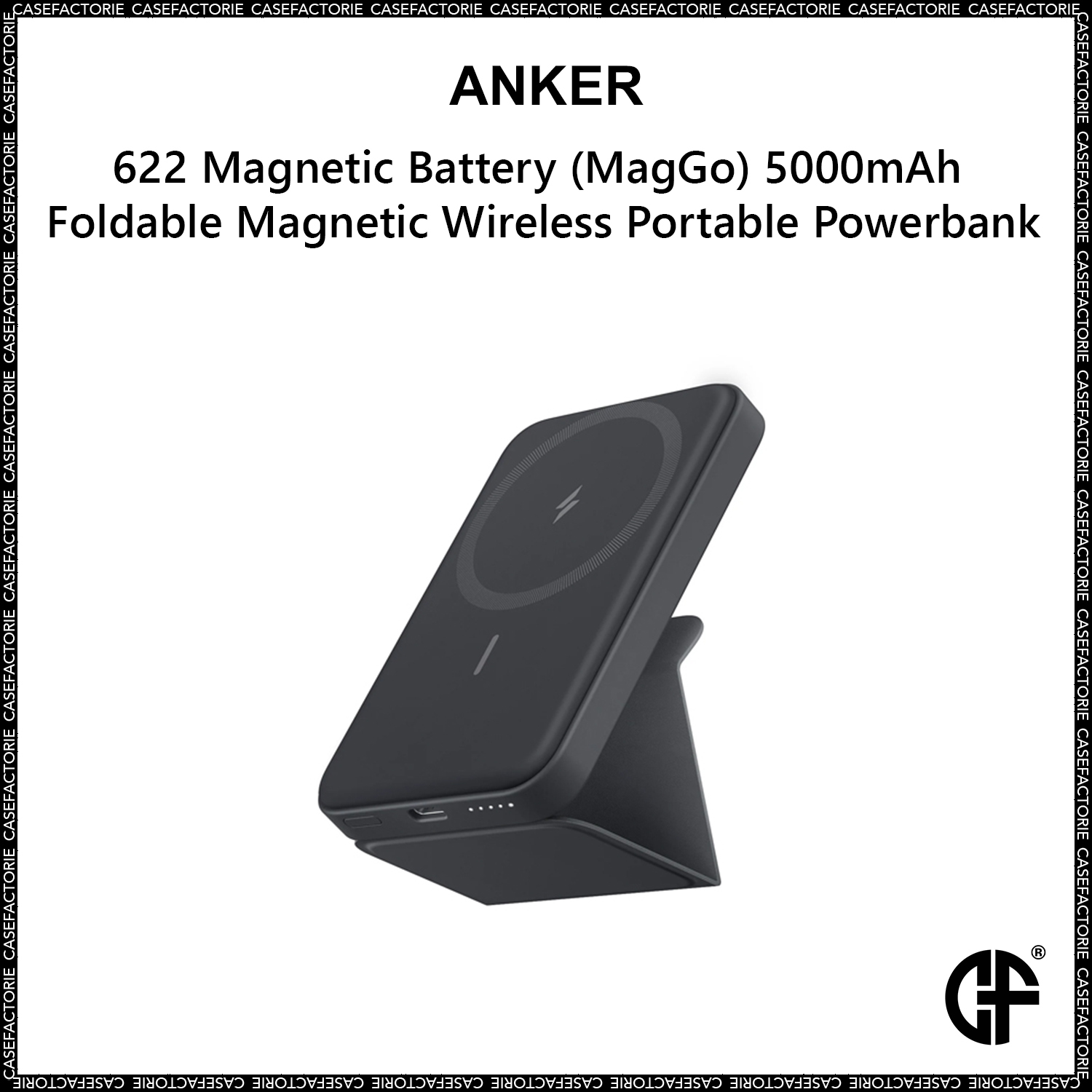 Anker 622 Magnetic Battery (MagGo) 5000mAh Foldable Magnetic Wireless Portable Powerbank