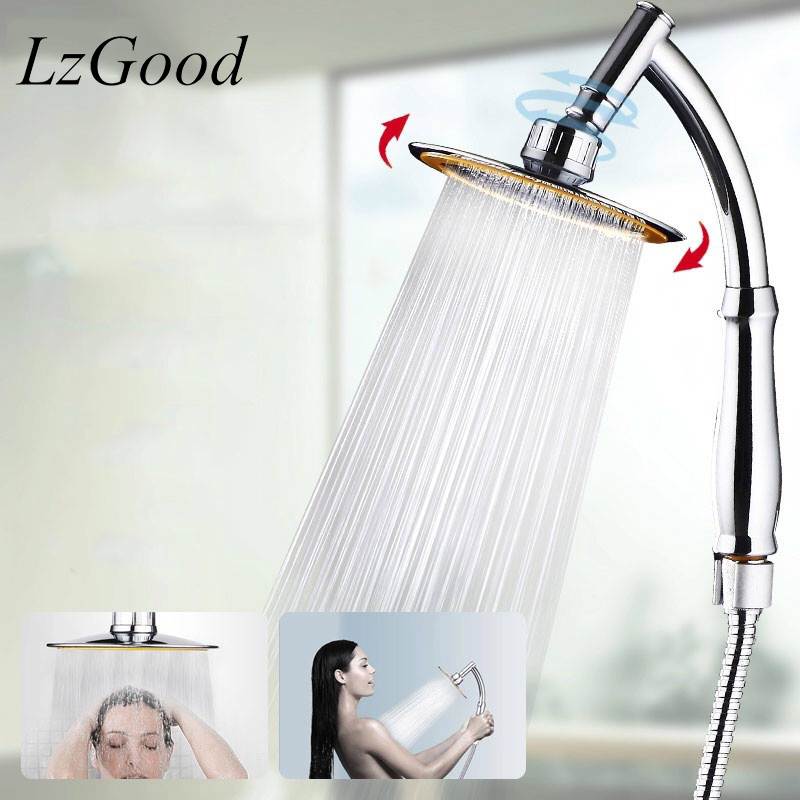 【Hot Sale+Fast delivery】Handhold Pressure Boost Shower Nozzle Universal Shower Head Sprinkler Bathroom Accessories