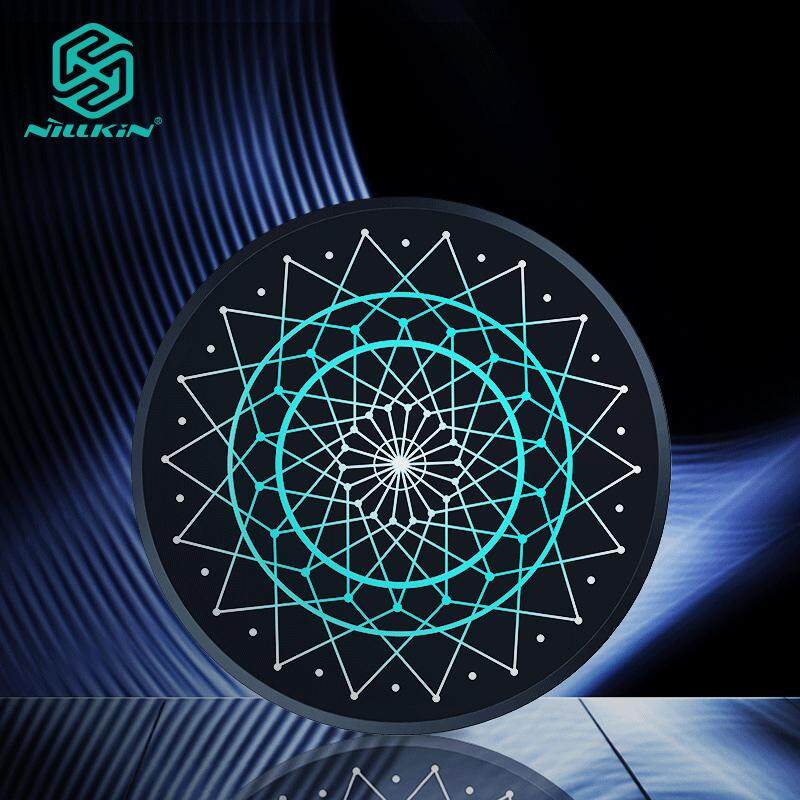 Nillkin 2 in1 15W Fast Qi Wireless Charger + Night Light for iPhone 11 Pro / 11 / 11 Pro Max Wireless Charging for Samsung galaxy Note 10 S10 S9 Plus for Xiaomi Huawei Wireless Charging Portable