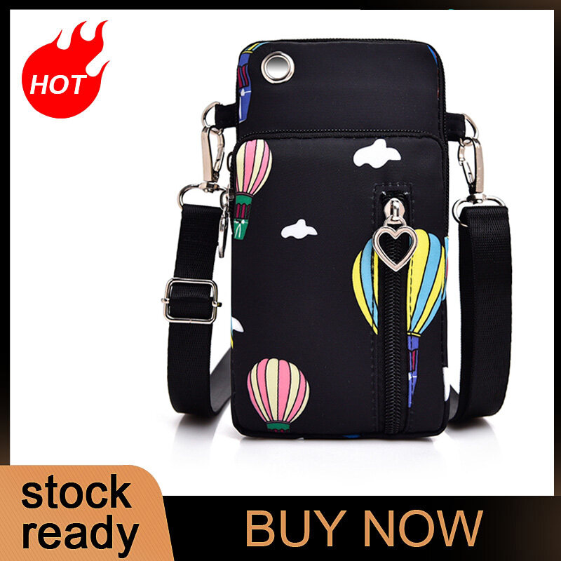 E-Youths Hot Sale Unisex Women Men Crossbody Bag Waterproof Pocket Mobile Cell Phone Cash Mini Small Pouch Casual Shoulder Bag Sling Bag for Women On Sale New