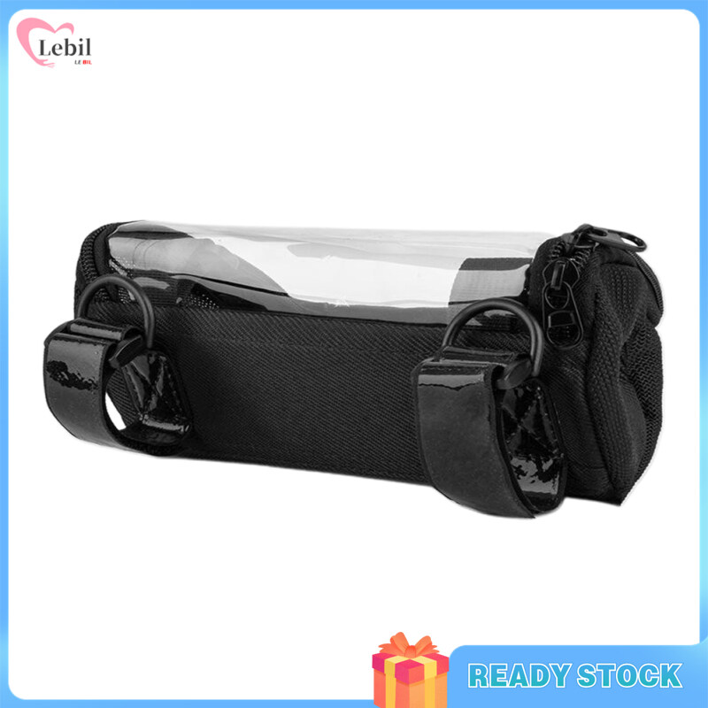 Lebilberry【Fast Delivery】Bike Front Bag Handlebar Bag Outdoor Riding Wireless Audio Storage Pouch Compatible For FLIP5/6/7 Speaker
