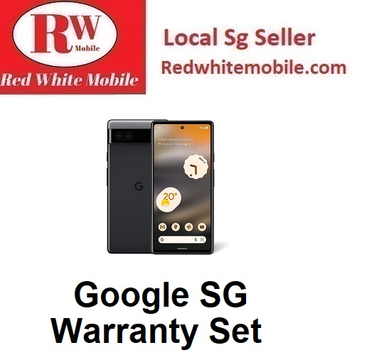 Google Pixel 6A 5G 6/128GB-Google Sg 1 Year Warranty