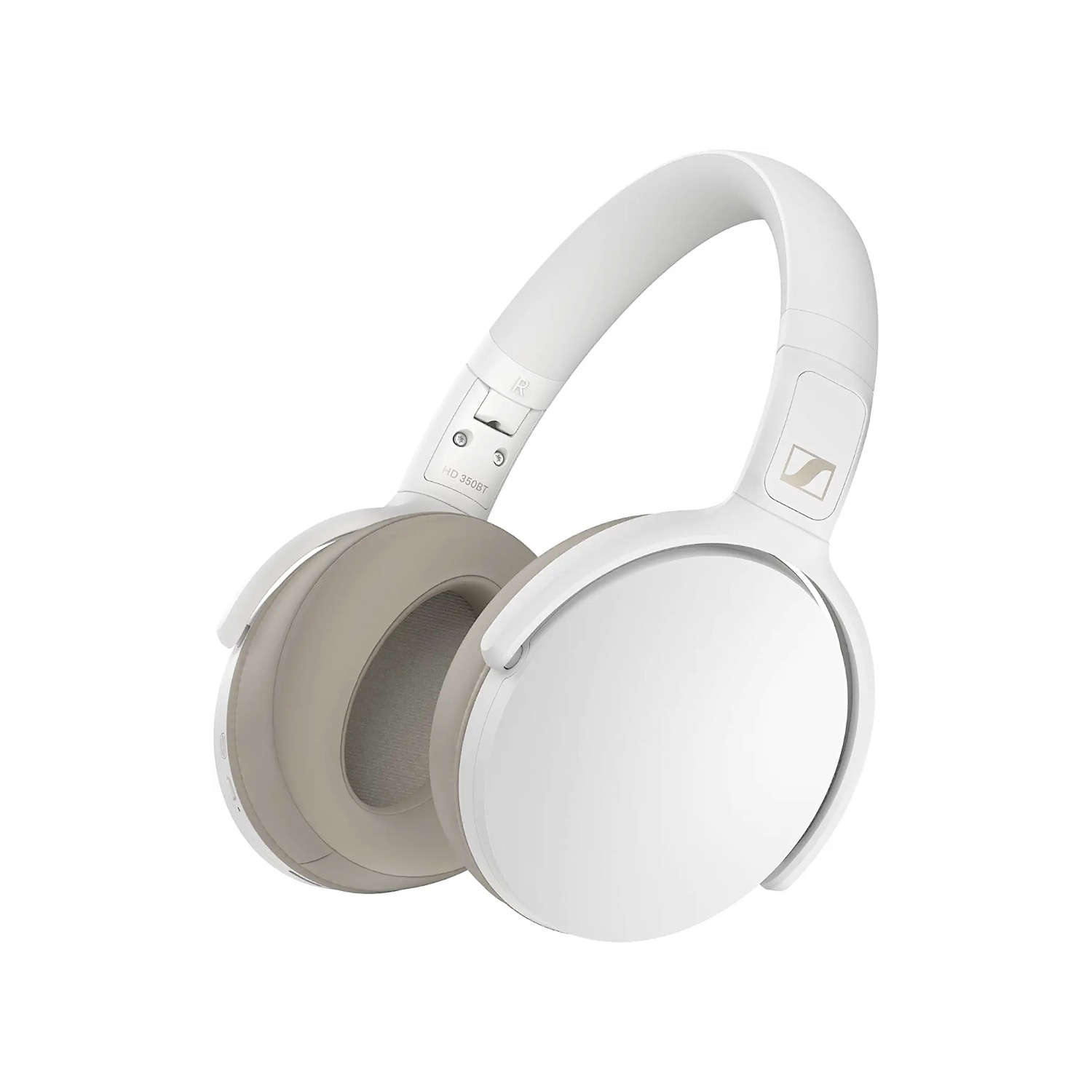 (NEXT DAY DELIVERY) Sennheiser HD 350BT Bluetooth 5.0 Wireless Headphone - 30-Hour Battery Life, White